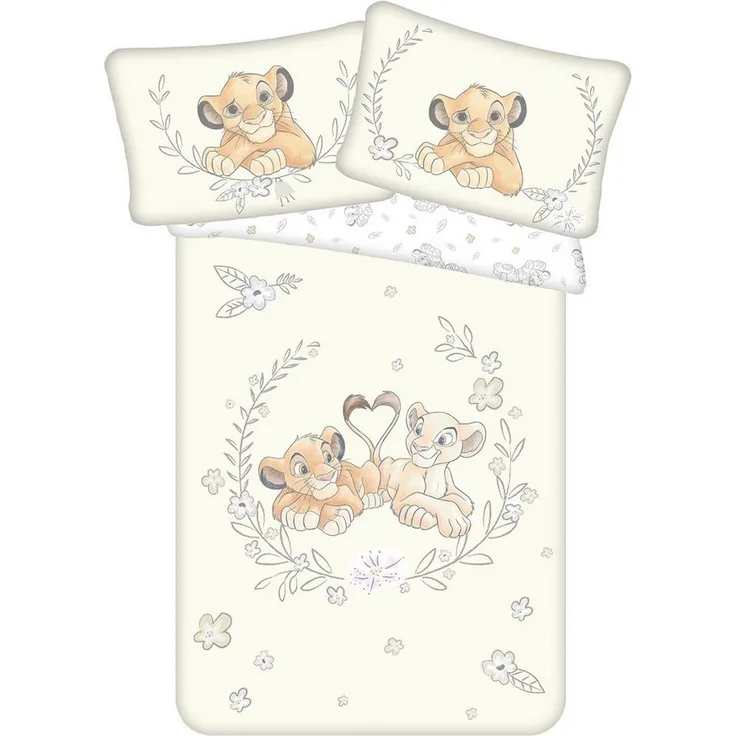 Disney Kinderbettwäsche König der Löwen, Renforcé, 2 teilig