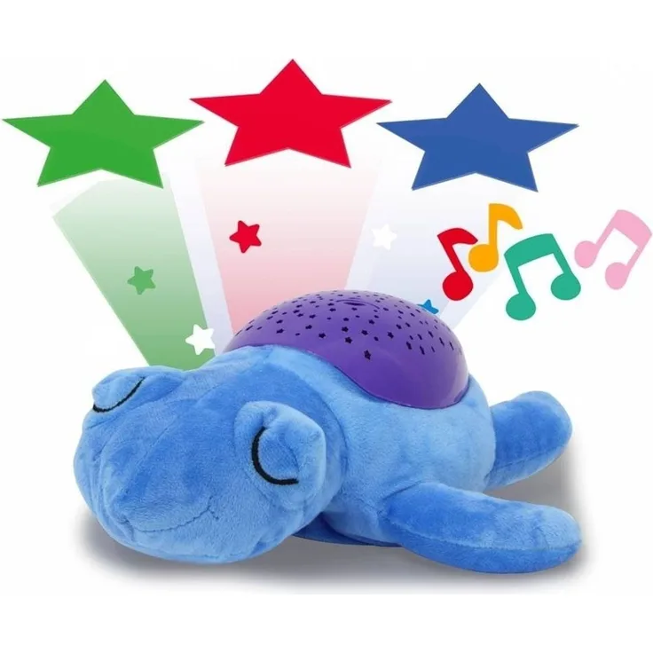 Jamara Nachtlicht Dreamy TurtleLED 32 cm blau/violett