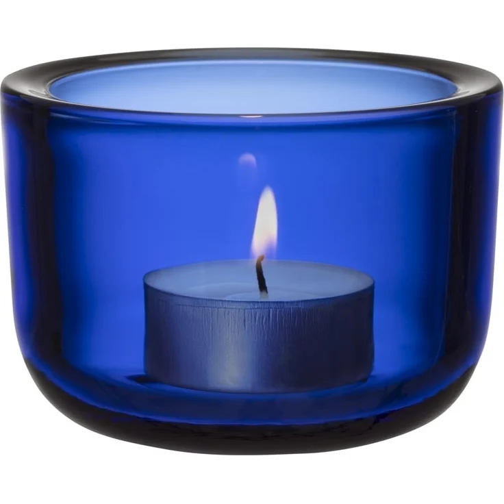iittala Valkea Windlicht 60 mm ultramarinblau