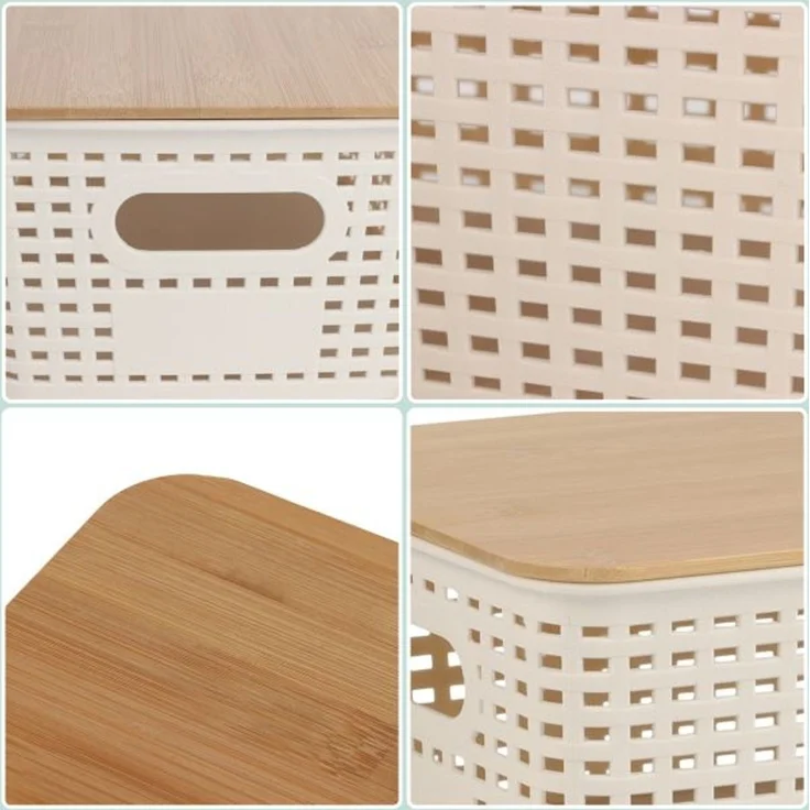 Aufbewahrungsbox mit Bambusdeckel im Set 10053189_8197 – Bild 5