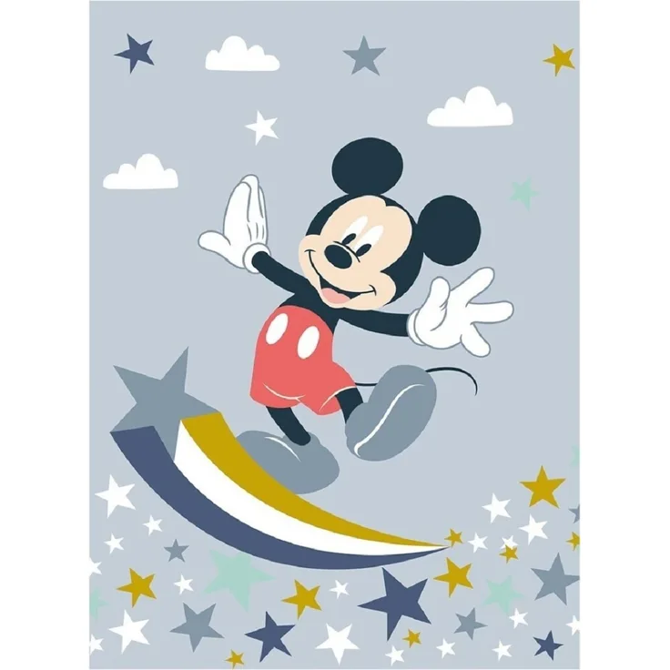Mickey Mouse Wohndecke – Weiches & leichtes Decke für Bett & Sofa (110x150 cm)