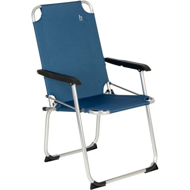 BO-CAMP Alu Camping Klappstuhl blau – Bild 4