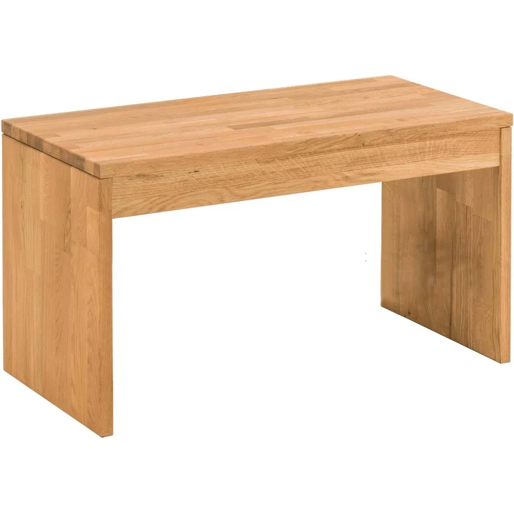 MSZ Design Garderobenbank Sitzbank KIRSA 82 cm Wildeiche massiv Natur 82x40x45 cm