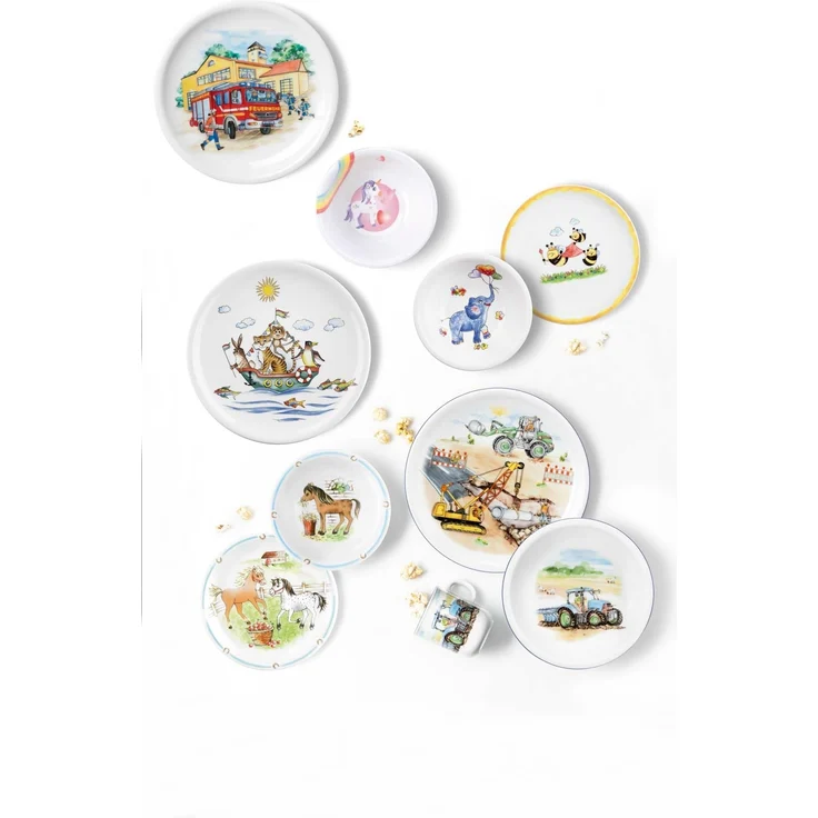 Seltmann Weiden Compact Kindergeschirr Set 5-teilig - Blaulicht – Bild 3