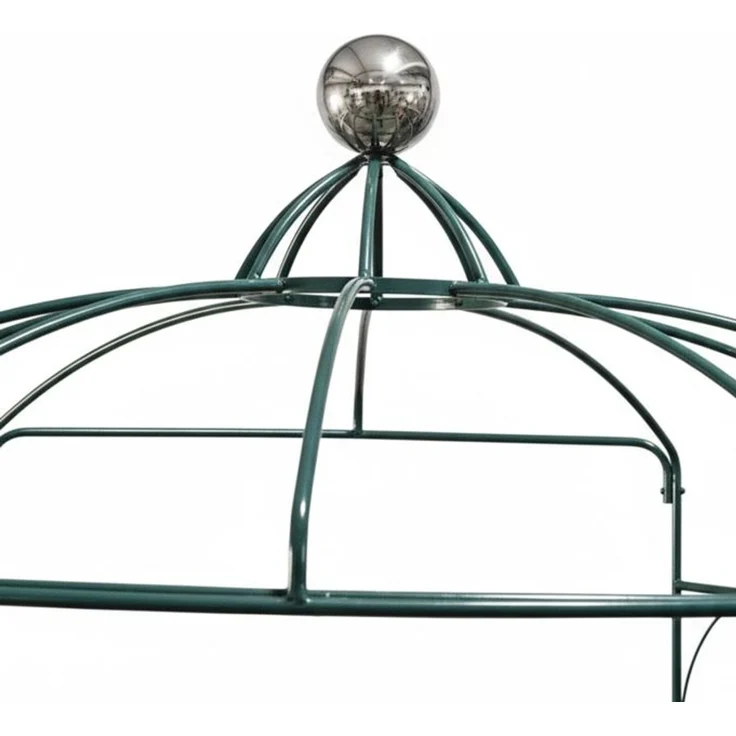 Relaxdays Rosenpavillon Metall – Bild 6