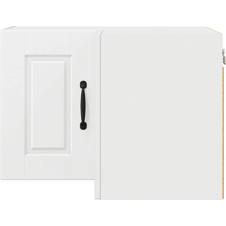 vidaXL Wand-Eckschrank PORTO Weiß 57 x 57 x 40 cm Holzwerkstoff 885305 – Bild 6