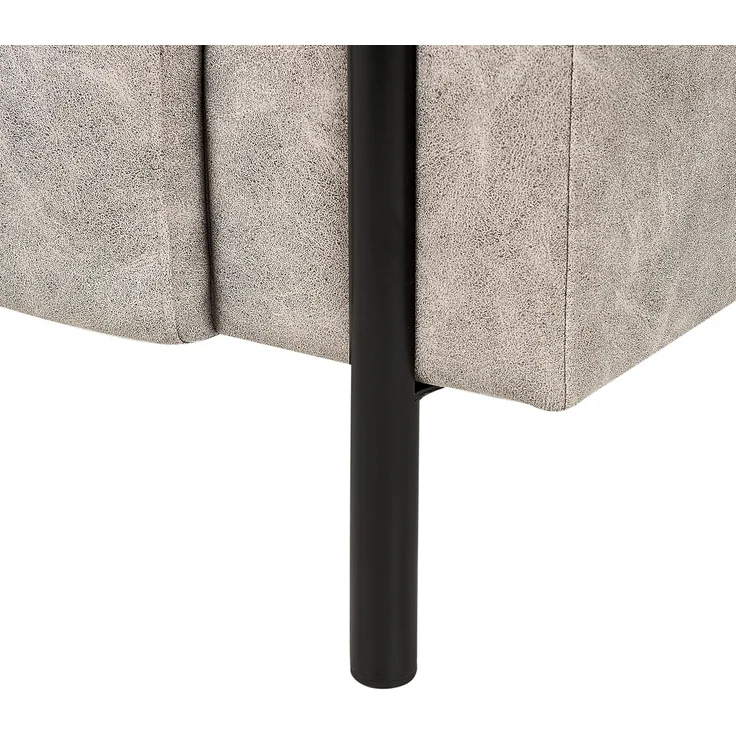 Sessel ASKIM Stoff Hellgrau – Bild 8