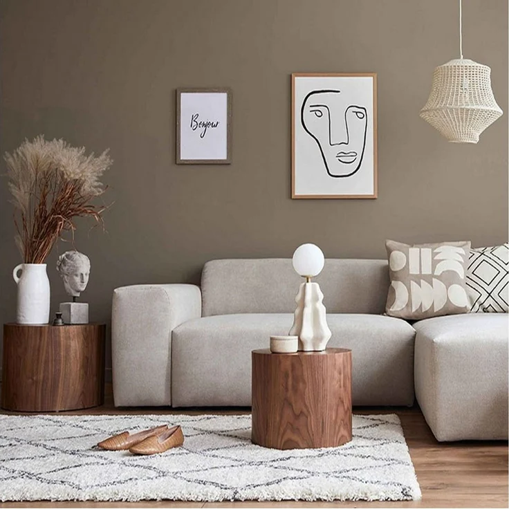 Vimoda Hochflor-Läufer Shaggy Wohnzimmer Rautenmuster Weiss, Rechteckig, Höhe: 30 mm, Langflor, Rauten muster, Skandi Design in Creme – Bild 2