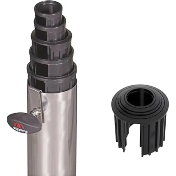 Doppler Granitsockel-Reduzierringe für Schirmstock Ø 25, 32, 38, 48, 52 mm, schwarz