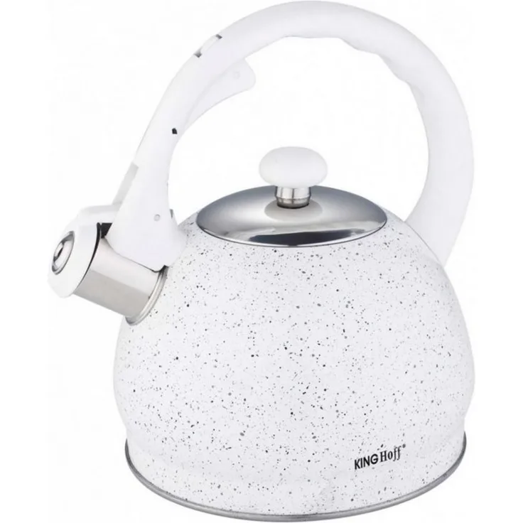 Kinghoff Kinghoff Wasserkocher mit Pfeife 2l Marmor 7732