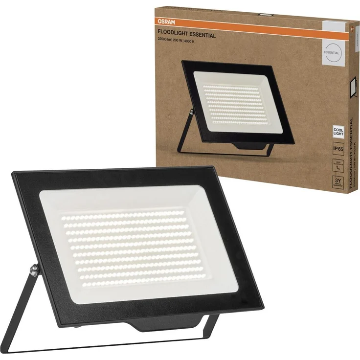 Osram Außenleuchte Floodlight Essential 200W 4000K schwarz – Bild 4