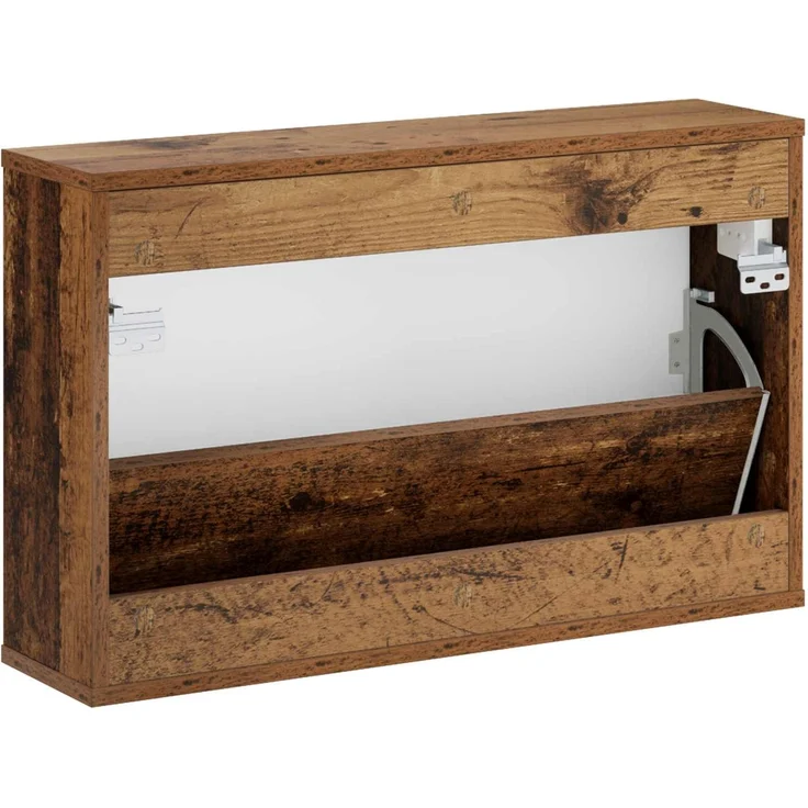 vidaXL Schuhschrank VENRAY 70 x 17 x 43 cm Holzwerkstoff Altholz 8020061 – Bild 7