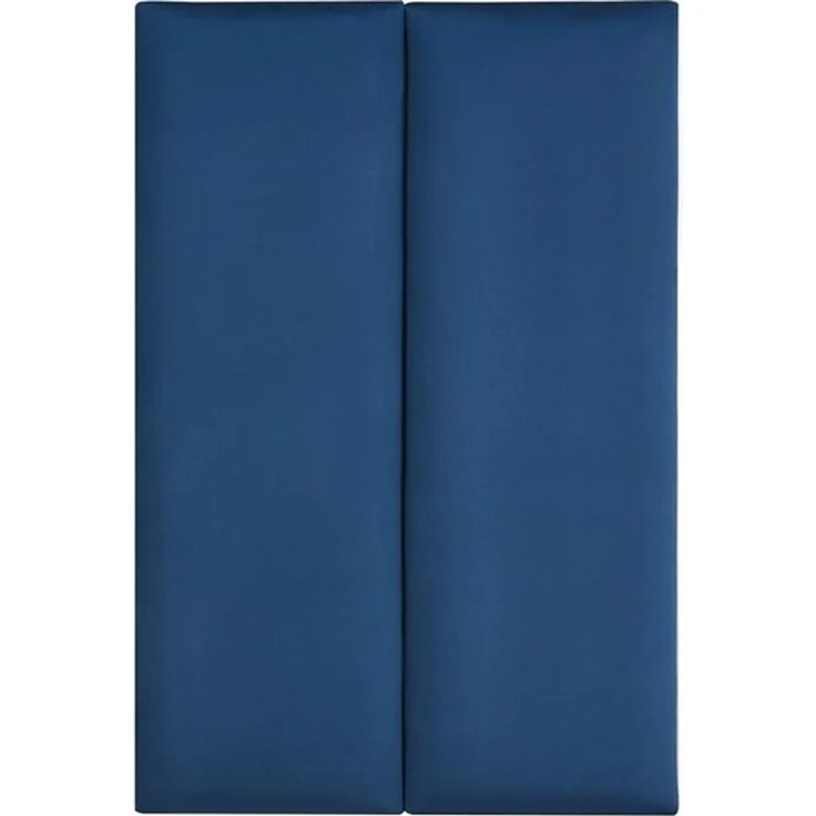 neu. haus Wandpolster, (Set, 2 Stück), »Carpino« Wandkissen Samt 90 x 30 cm Navyblau – Bild 4