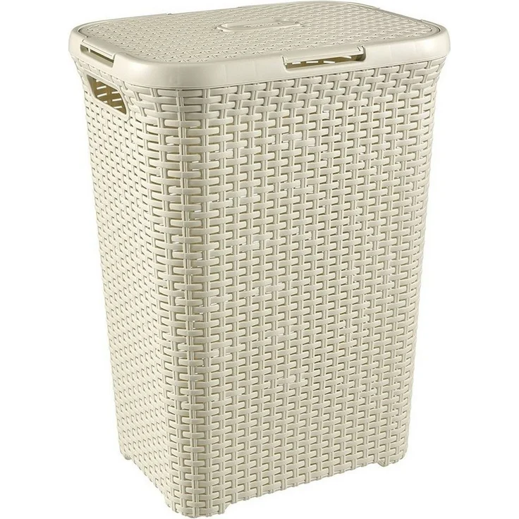 Curver Wäschekorb, Wäschekorb Natural Style 60L