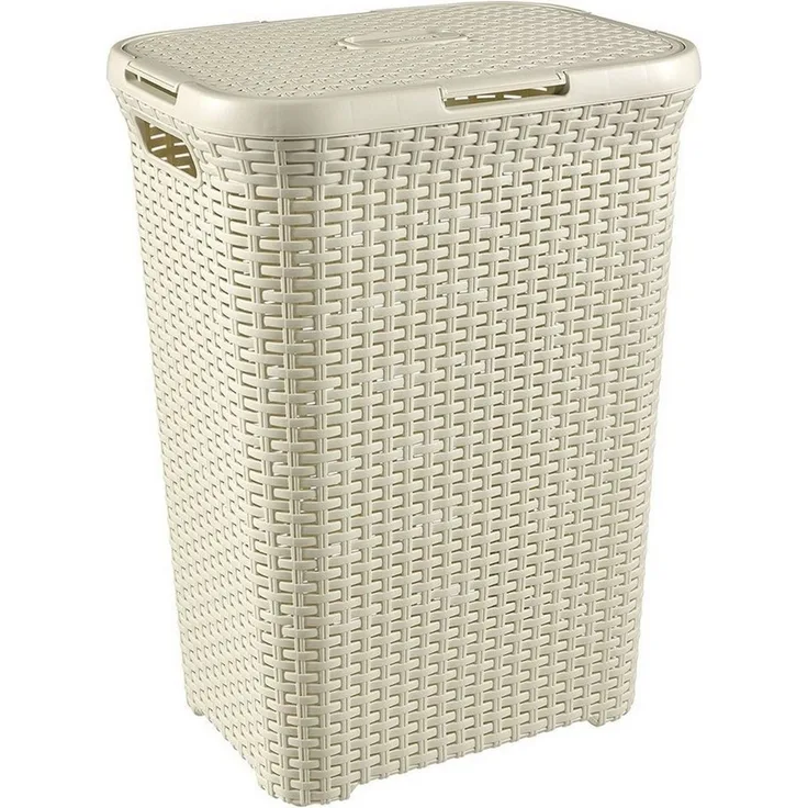 Curver Wäschekorb, Wäschekorb Natural Style 60L