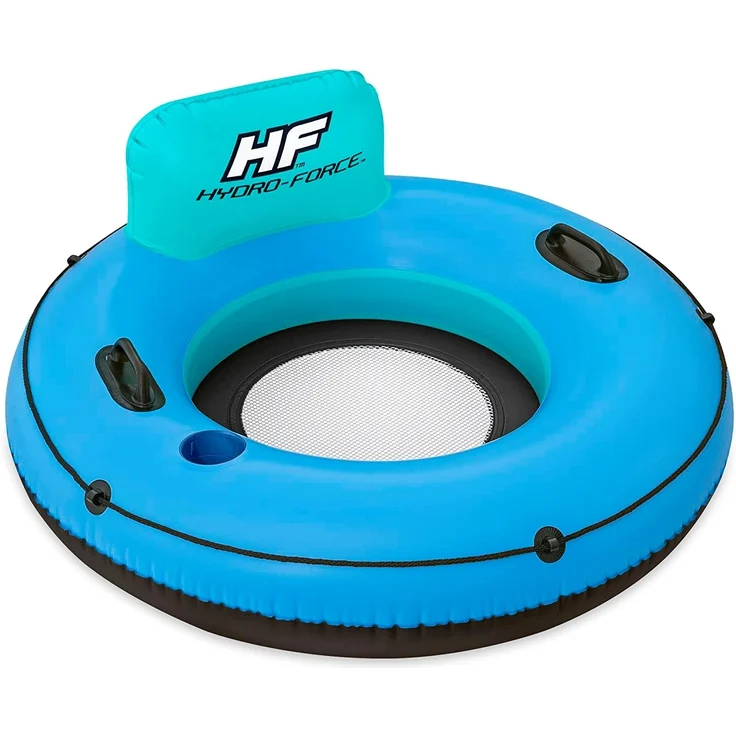 Hydro-Force™ Schwimmring White Cap Rider™ mit Rückenlehne Ø 106 x 45 cm – Bild 4