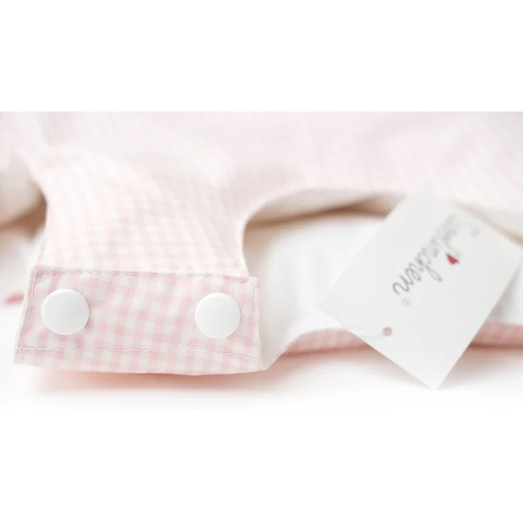 Tavolinchen Babyschlafsack Daunenschlafsack "TwistKaro" Kinderschlafsack - rose - 70cm – Bild 4