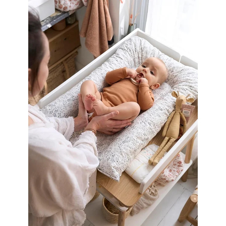 VERTBAUDET Wickelauflage Löwenbaby Ecru TU – Bild 2