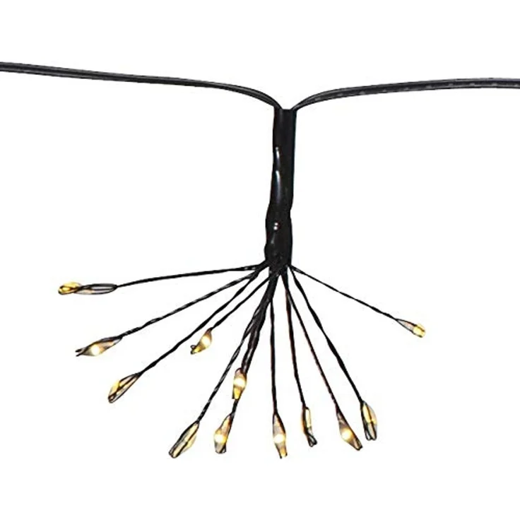 LED-Solarlichterkette"Firework Solar" schwarz, 96 warmwhite LED – Bild 6