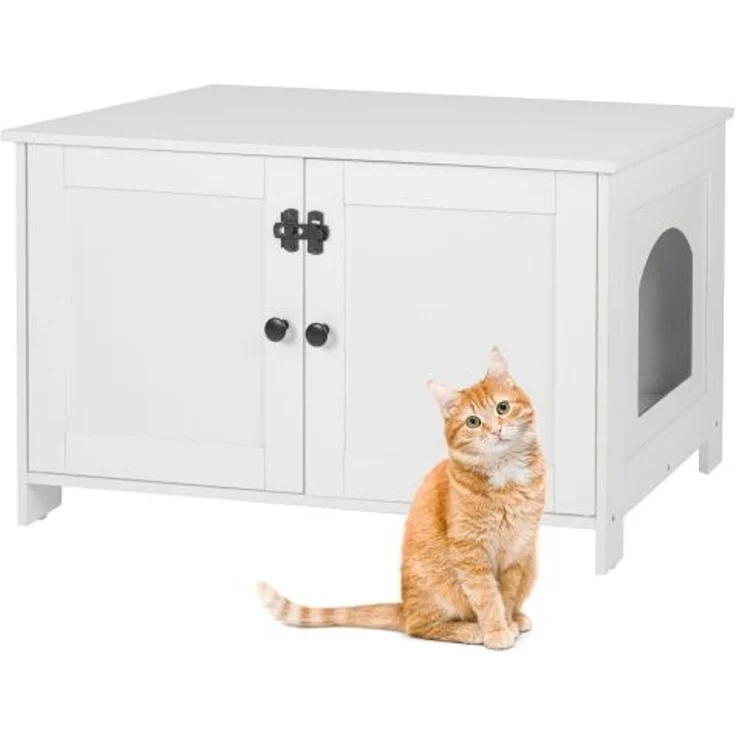 Relaxdays Katzenschrank für Katzenklo – Bild 1
