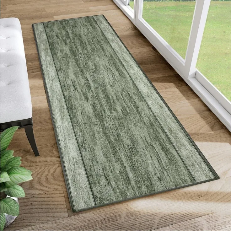 Tapiso Läufer Anti Rutsch, rechteckig, Höhe: 6 mm, Rutschfest Brücke Flur Küche Wohnzimmer Korridor Meterware