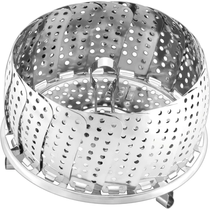 Silit Dampfgaraufsatz Dämpfkorb 2131280965 Garsieb mit Öse 18,5 cm Edelstahl, Zubehör für Topf, Schnellkochtopf – Bild 1