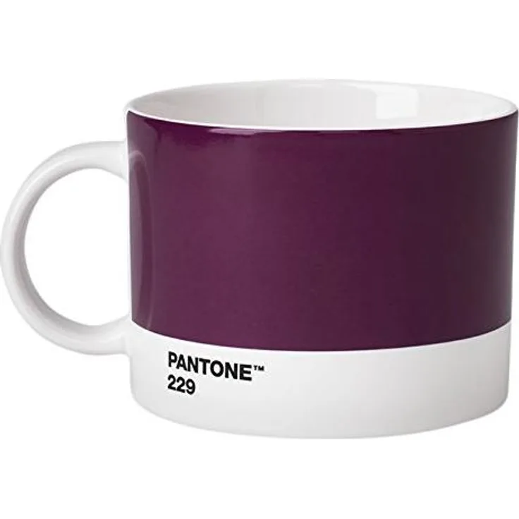 Pantone Porzellan Teetasse, Aubergine 229, 475ml
