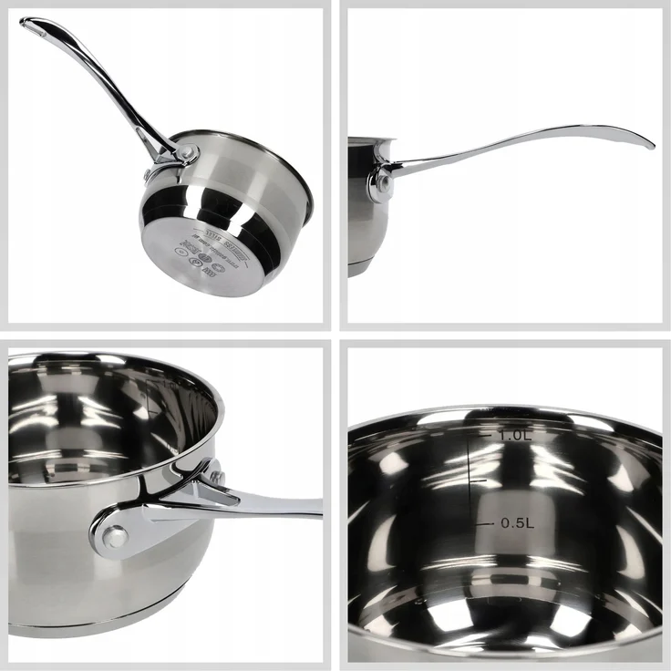 KADAX Saucentopf aus Stahl mit Griff, 15 cm, 1,2 l – Bild 7