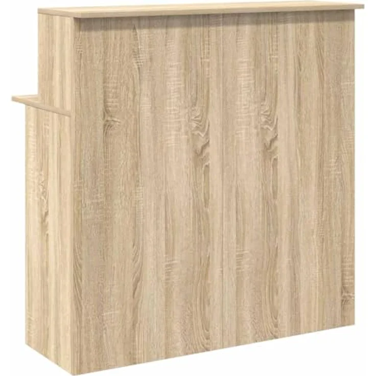 vidaXL Empfangstresen Sonoma-Eiche 100 x 50 x 103,5 cm Holzwerkstoff 859026 – Bild 8
