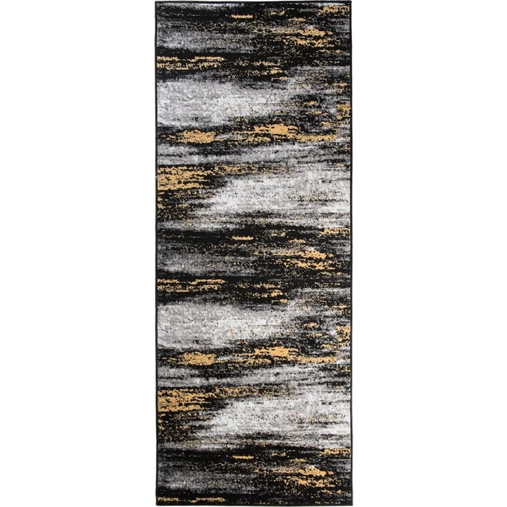 Tapiso Läufer MAYA, rechteckig, Höhe: 8 mm, Kurzflor, lebendige Geometrie, Meterware, Flur – Bild 1