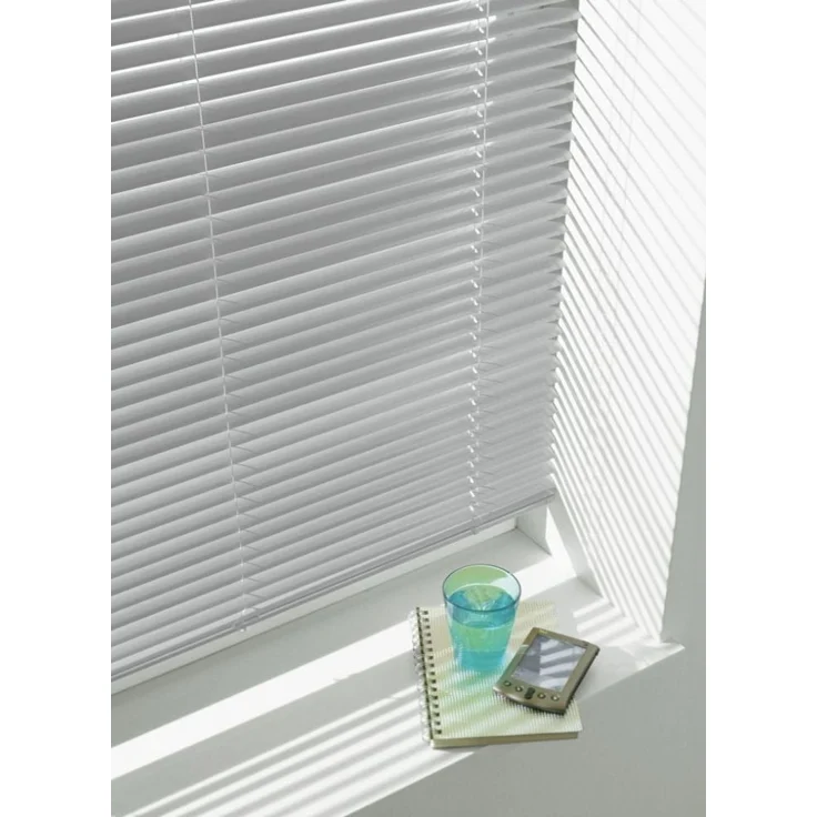 GARDINIA Alu-Jalousie, Sicht, 25 mm, Silber, 130x110 cm – Bild 6