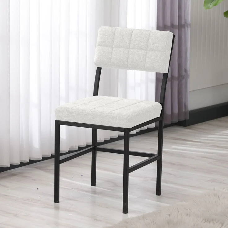 Skye Decor 'Dubai - Cream' Stuhl, Creme, 40 x 82 x 40 cm – Bild 3