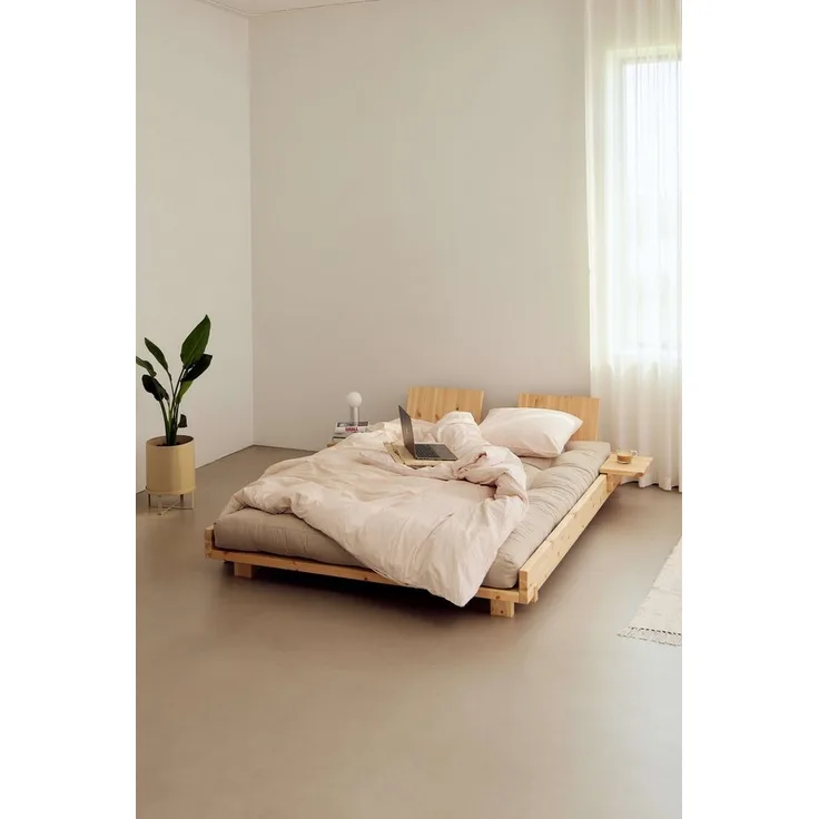 Karup Design Bettgestell Social Bed, ohne Matratze, FSC®-zertifiziertes Massivholz, wahlweise mit oder ohne verstellbares Zubehör, Bett in mehreren Größen