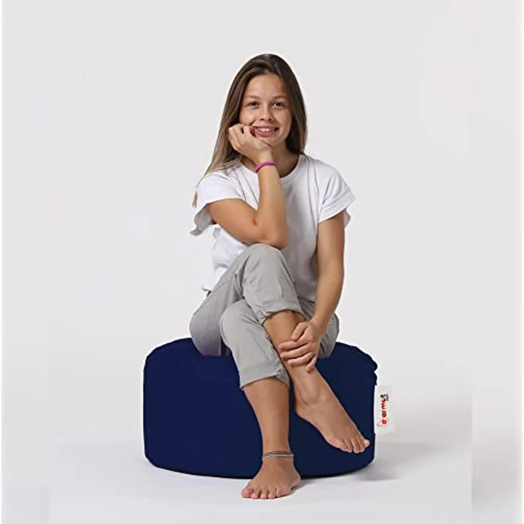 WELL HOME MOBILIARIO & DECORACIÓN Gartenpouf Dunkelblau – Bild 5