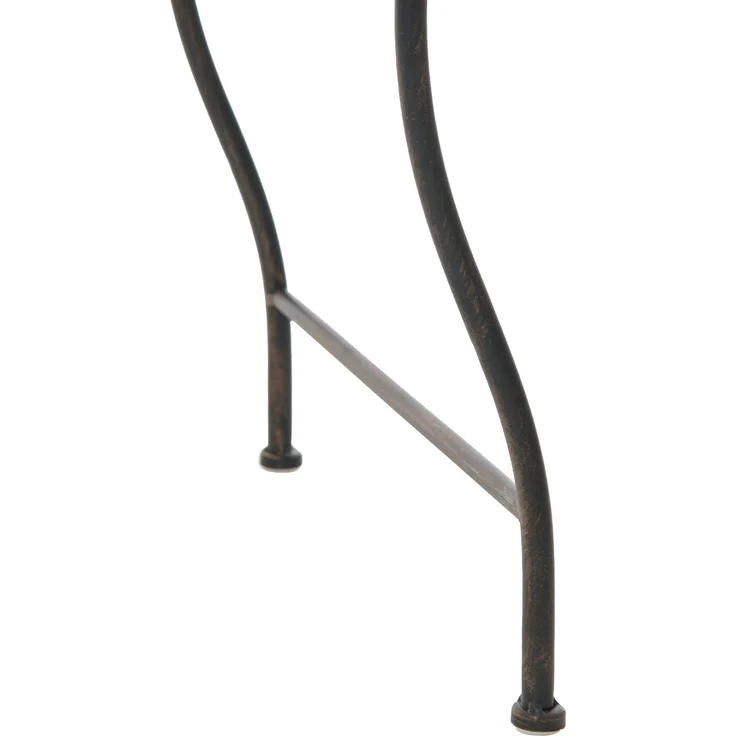 CLP Gartentisch Zarina, wasserabweisend, nostalgischer Beistelltisch im Jugendstil, bronze – Bild 7