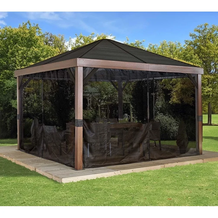 Sojag Aluminium Pavillon Valencia 1212 inkl. – Bild 7