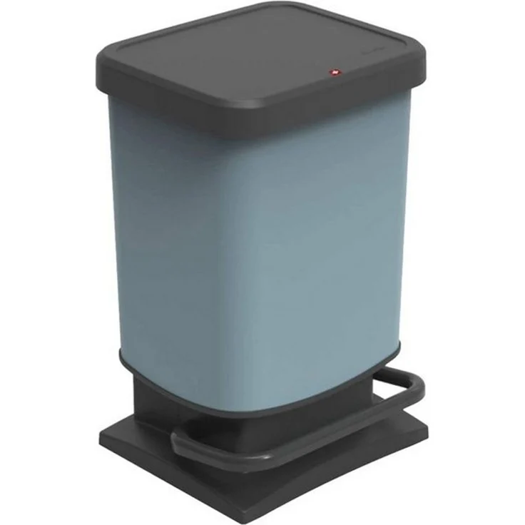 ROTHO Mülleimer Paso Mülleimer 20l mit Deckel, Kunststoff (PP recycelt) BPA-frei, hergestellt in der Schweiz – Bild 1