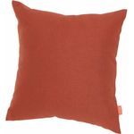 SIENA GARDEN PRIME Dekokissen Dessin Uni terrakotta, 100% recyceltes Polyester, Farbe Terrakotta