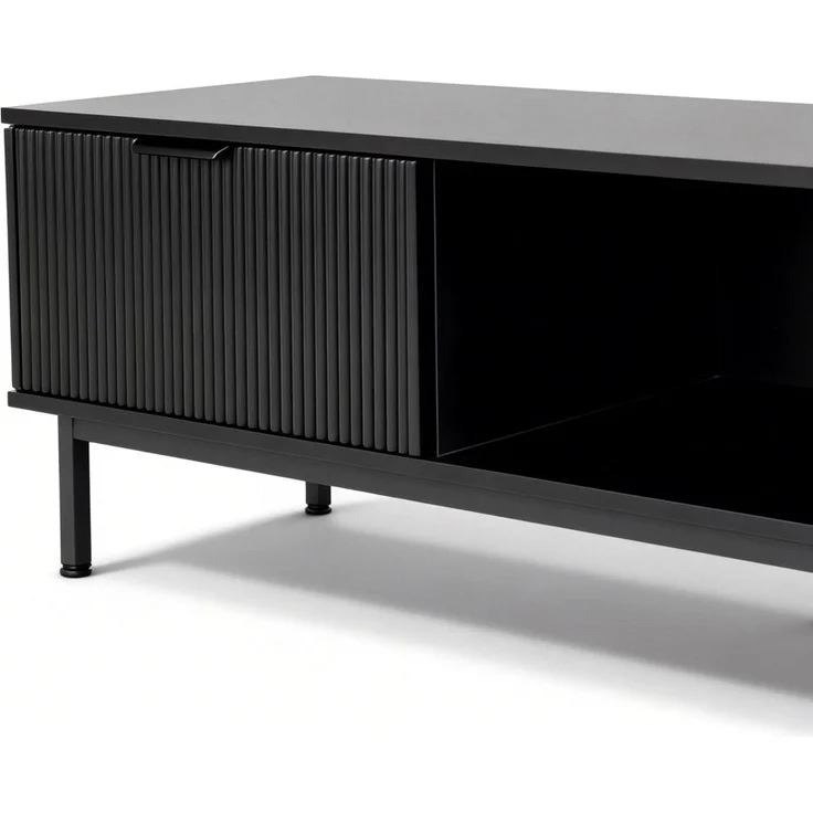 HOME DELUXE TV-Schrank NYLA Schwarz - 160 x 43 cm – Bild 5