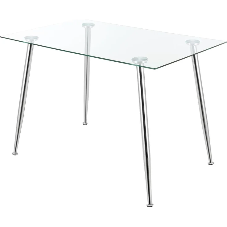 Glastisch Hyrynsalmi Chrom [en. casa] – Bild 2