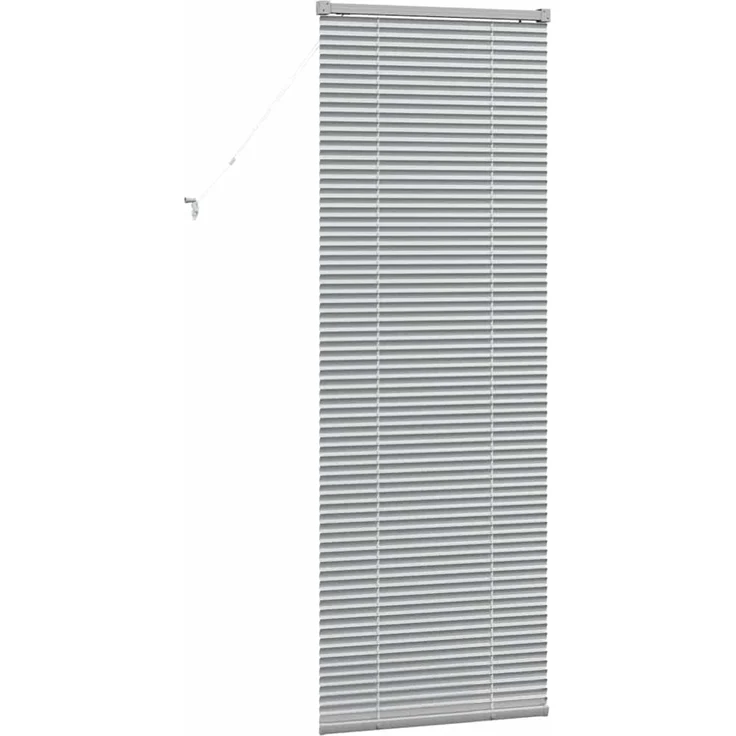 vidaXL Venezianische Jalousie Silber 175 x 60 cm 25 mm Aluminium 42005914 – Bild 7
