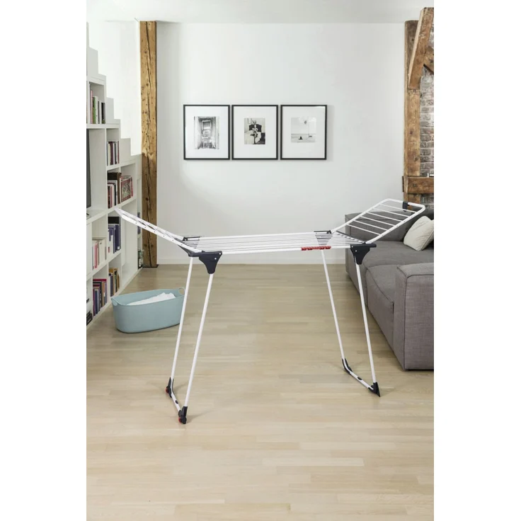 Vileda 'King' Wäscheständer mit Dr. Beckmann Waschmittelblätter, 20 m – Bild 2