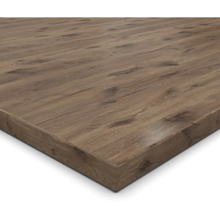 Dekor Spanplatte 19mm Tischplatte Eiche Castell 32360 AN mit ABS Kante Umleimer - Größe 70 x 160 cm - Höhe 1,9 cm - Farbe Eiche Castell – Bild 1