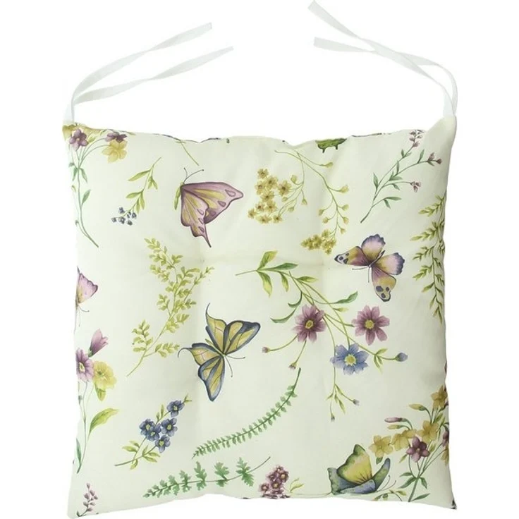 Stuhlkissen Sommerwiese Blumen Outdoor Stuhlauflagen Sitzpolster Sitzkissen – Bild 4