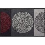 Salonloewe Fußmatte Fußmatte 75x120 Nestor rot, Eingangsmatte groß, Höhe: 750 mm