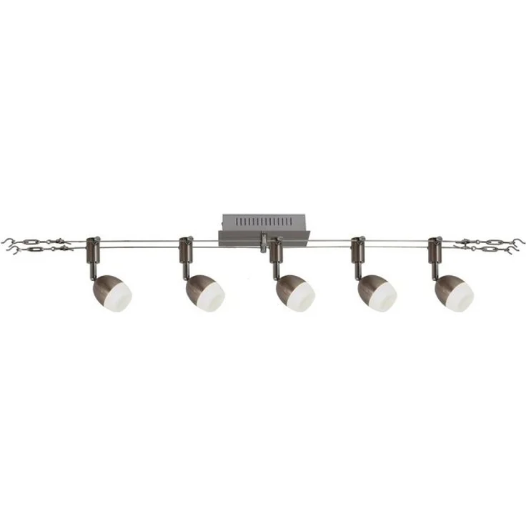 näve LED Deckenleuchte Tony, LED fest integriert, individuell einstellbar, incl. 5x4W LED, Energieeffiziensklasse G – Bild 2