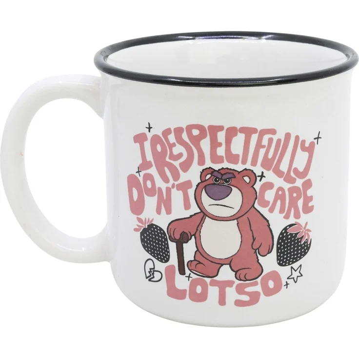 Disney Lotso Frühstückstasse 400 ml Keramik Tasse Geschenkbox – Bild 2
