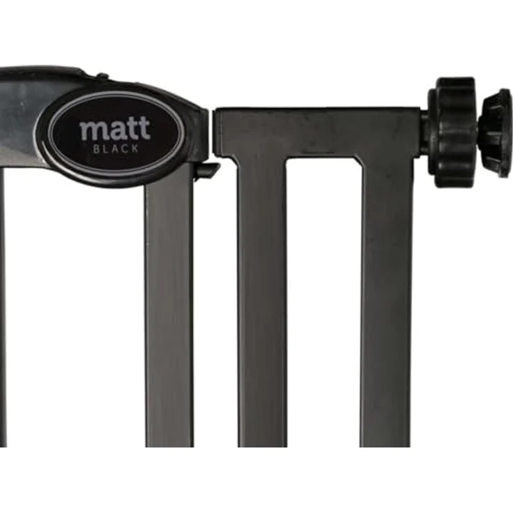 Bettacare Automatisch Schließendes Treppengitter, 75cm - 82cm, Mattschwarz, Druckmontage-Sicherheitsgitter, Babygitter, Sicherheitsschranke für Türen, Flure und Räume – Bild 10