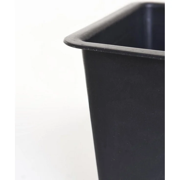 VIVANNO Pflanzeinsatz Kunststoff EINSATZ 21 Konisch, Schwarz Matt 21x21x19 cm – Bild 2