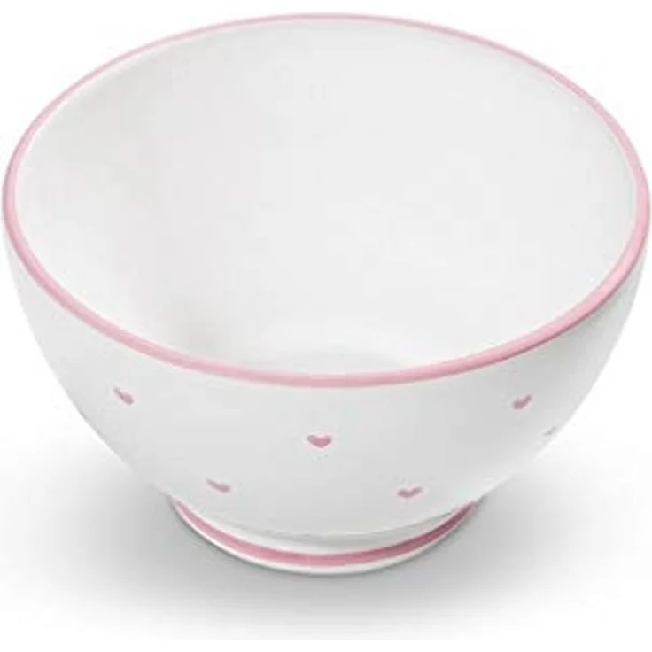 Gmundner Keramik Herzerl Rosa, Müslischale groß (Ø 14cm) – Bild 1